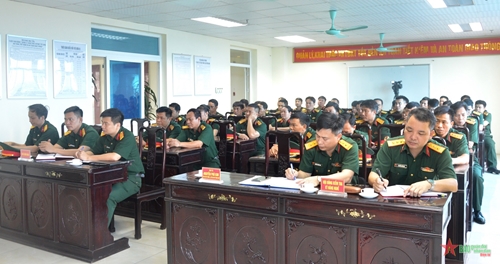 Bộ chỉ huy quân sự tỉnh Vĩnh Phúc kiểm tra trình độ kỹ năng nghề năm 2024 